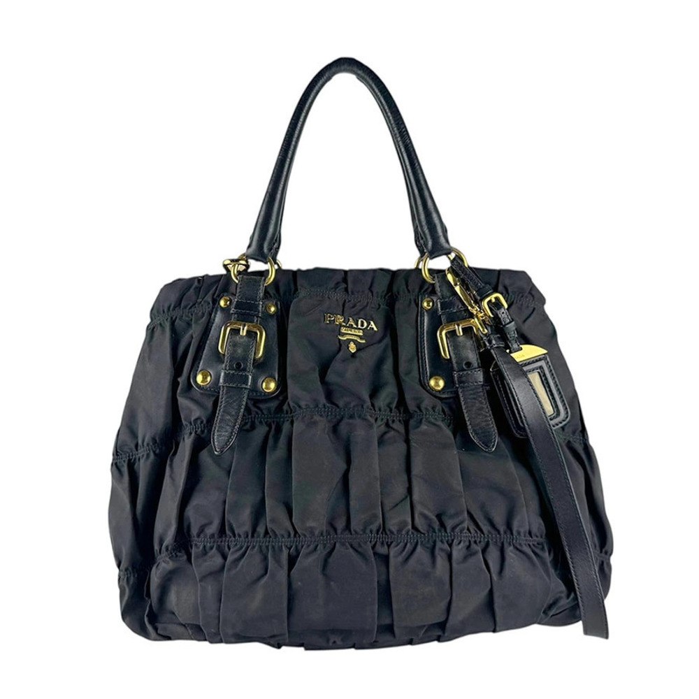 Prada Shoulder Bag Handbag Black